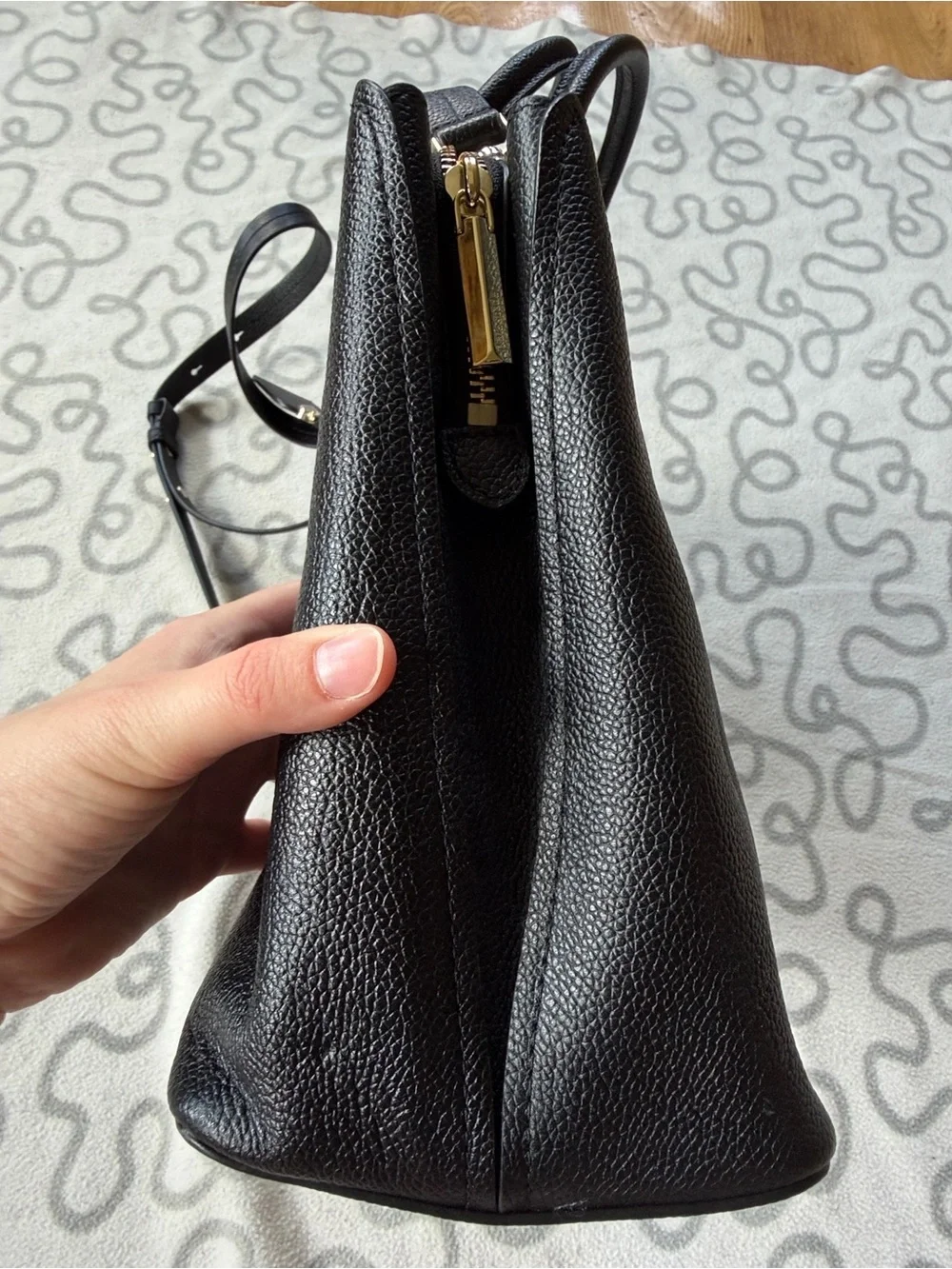 Kate Spade New York Margaux Large Satchel in Black